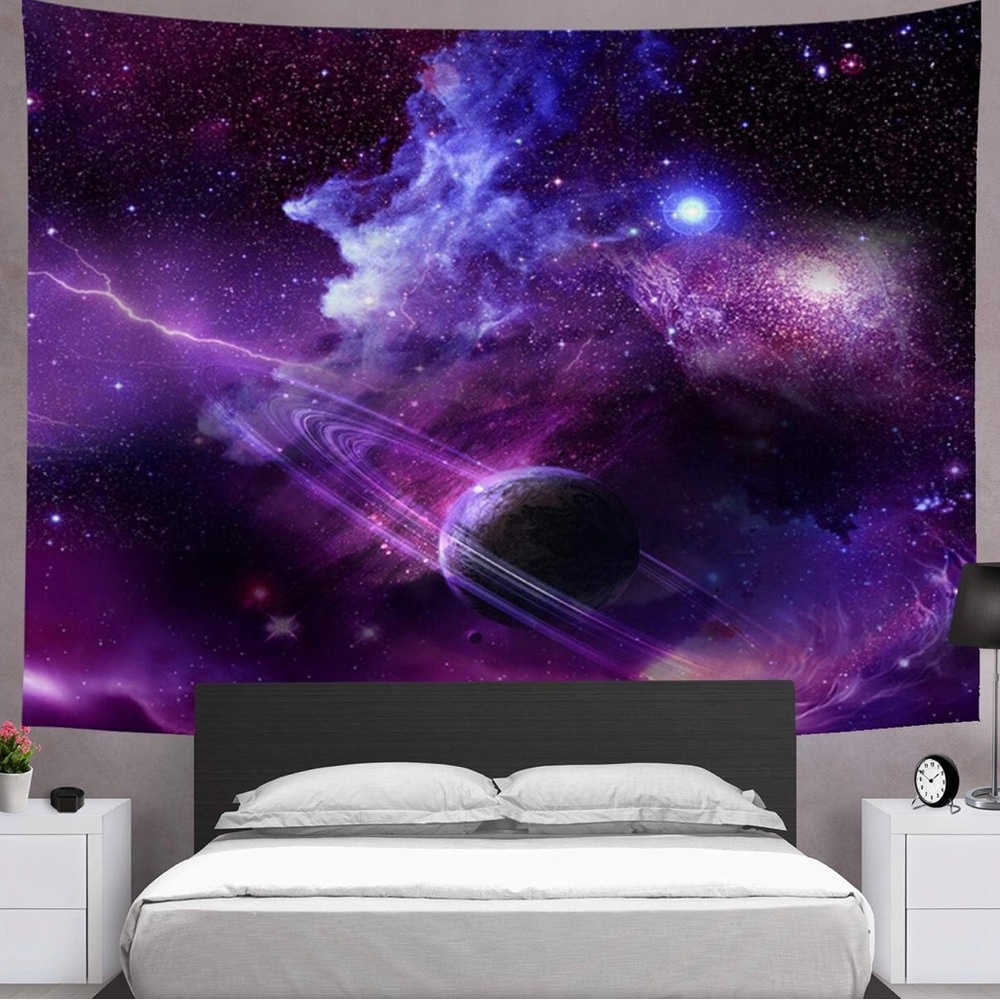 Galaxy wall tapestry
